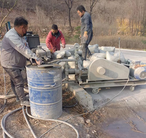 定远路面下沉注浆